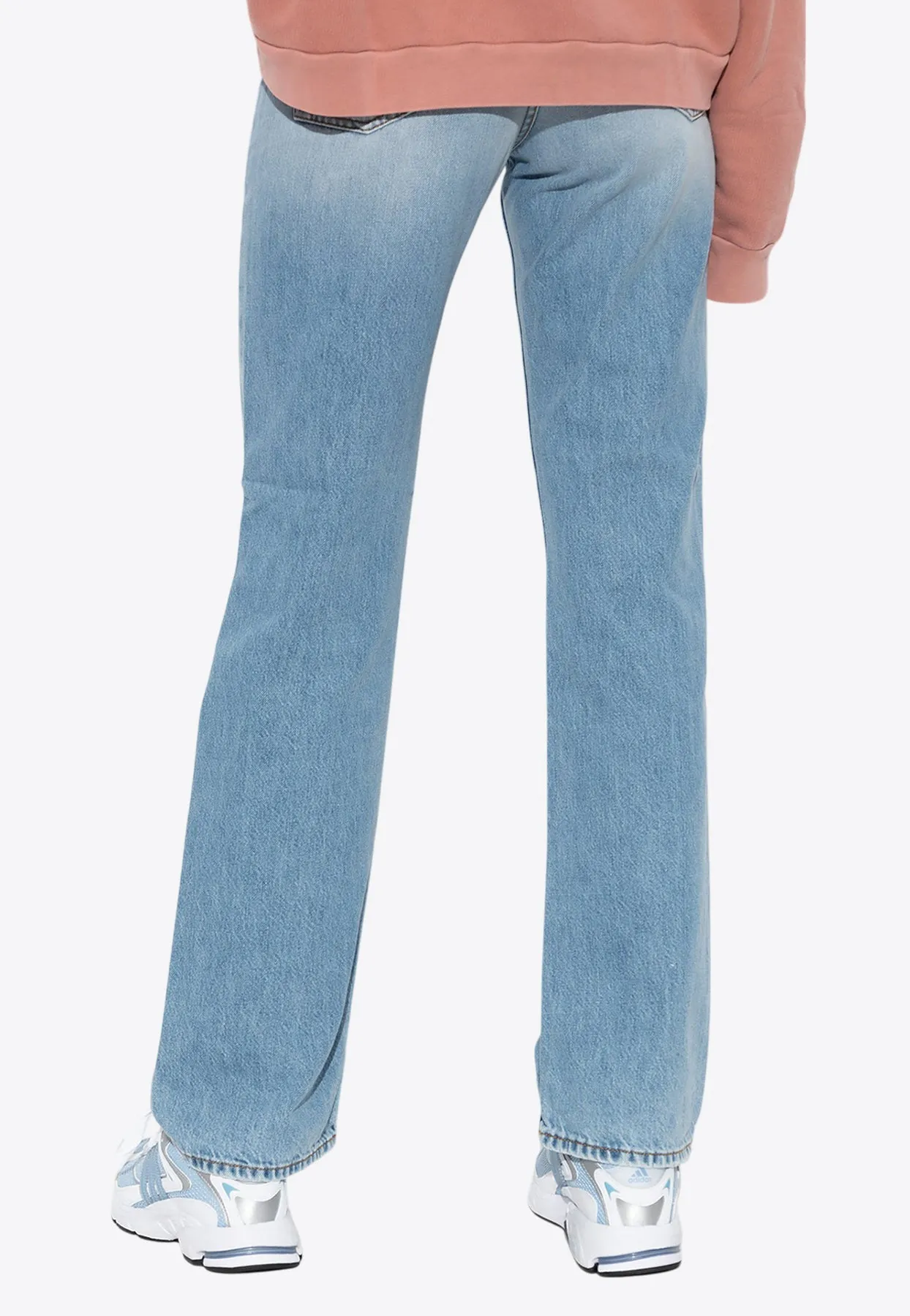 1977 Distressed Boot-Cut Jeans