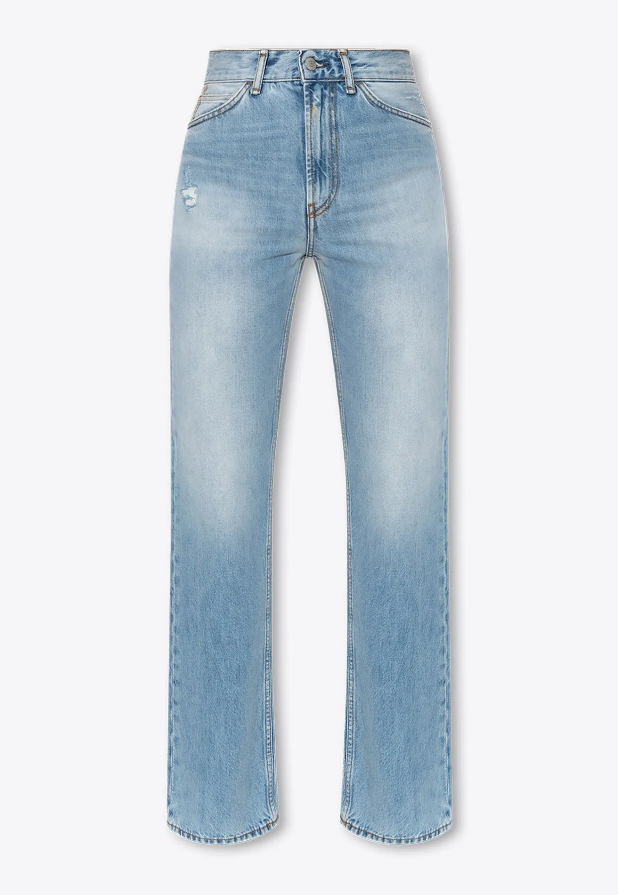 1977 Distressed Boot-Cut Jeans