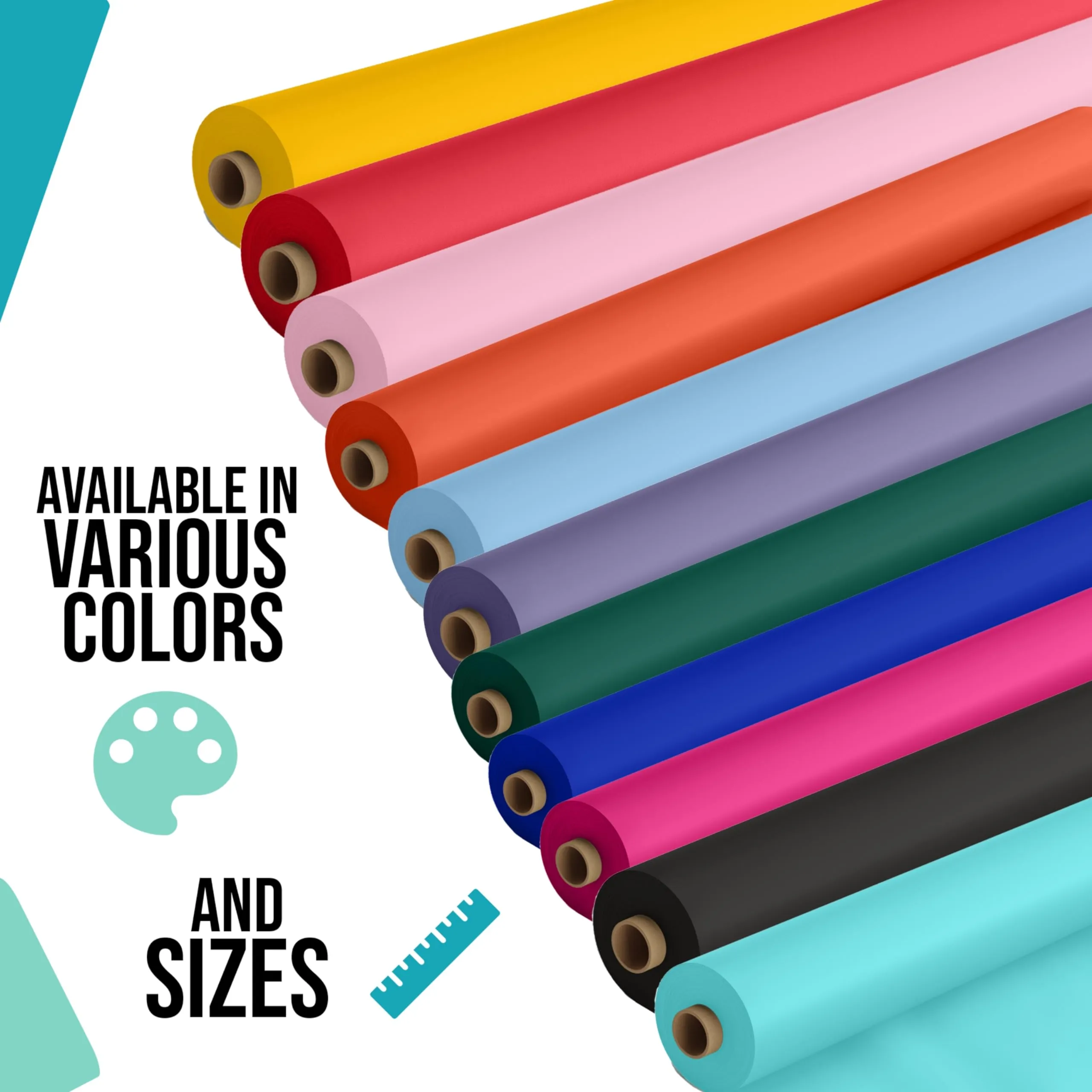 40 In. x 100 Ft. Dark Blue Table Roll
