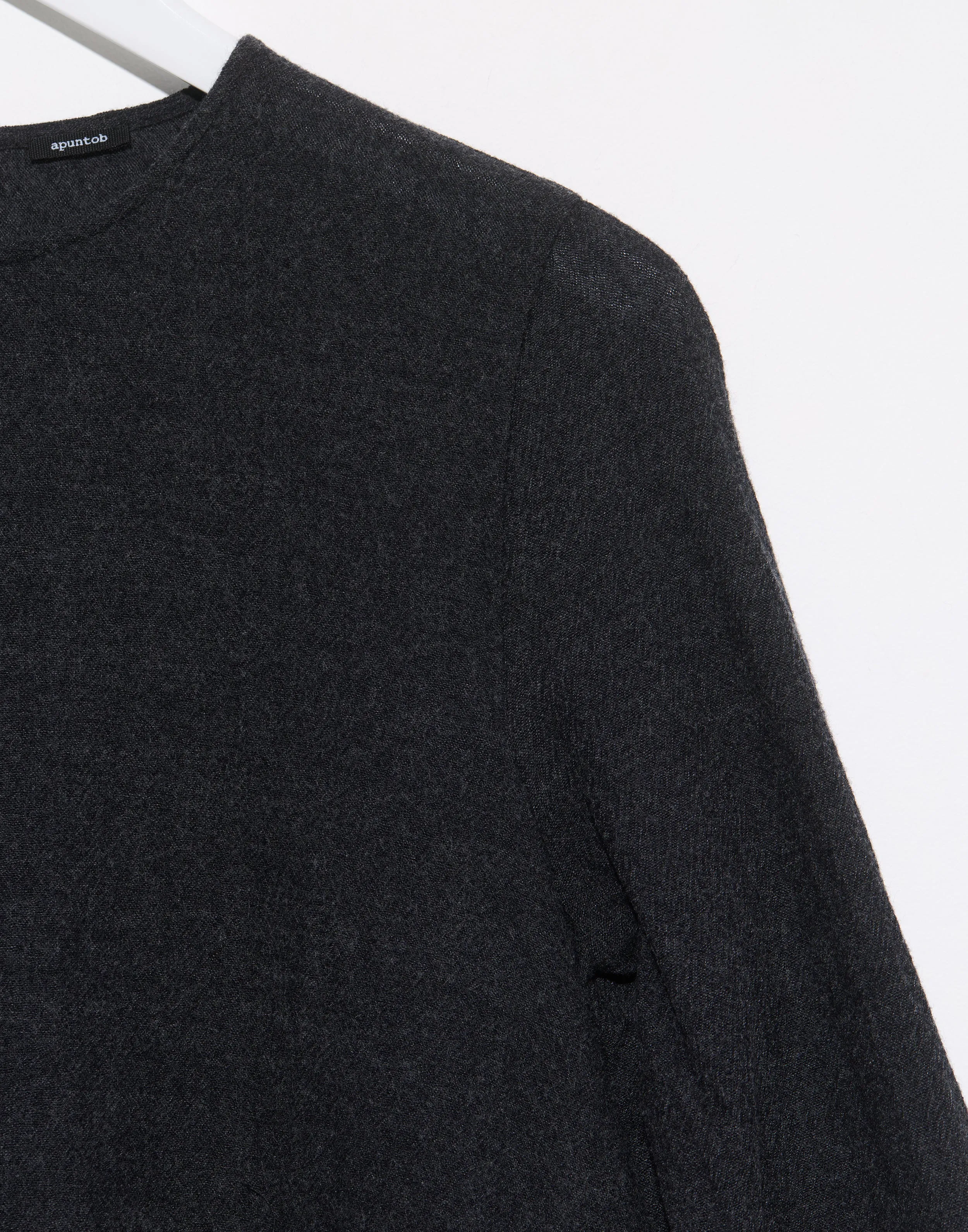 Anthracite Grey Virgin Wool Dress