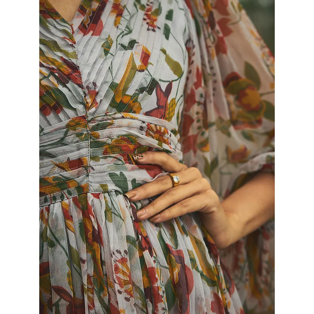 Baise Gaba Grey Delonix Dress