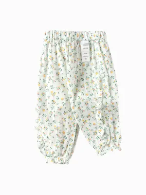 balabala Baby Girl Highlight Style Woven Trousers