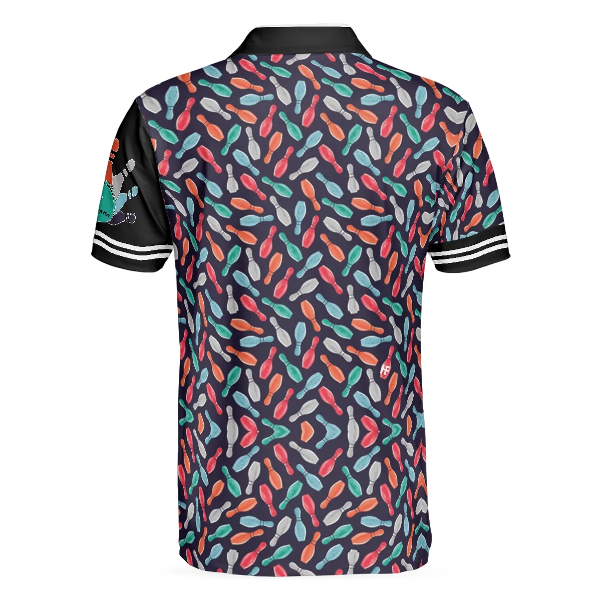 Bowling Men Polo Shirt - Bowling Ball Pattern Men Polo Shirt, I Always Use Three Fingers Polo Shirt For Men - Perfect Gift For Friend, Family, Bowling Lovers