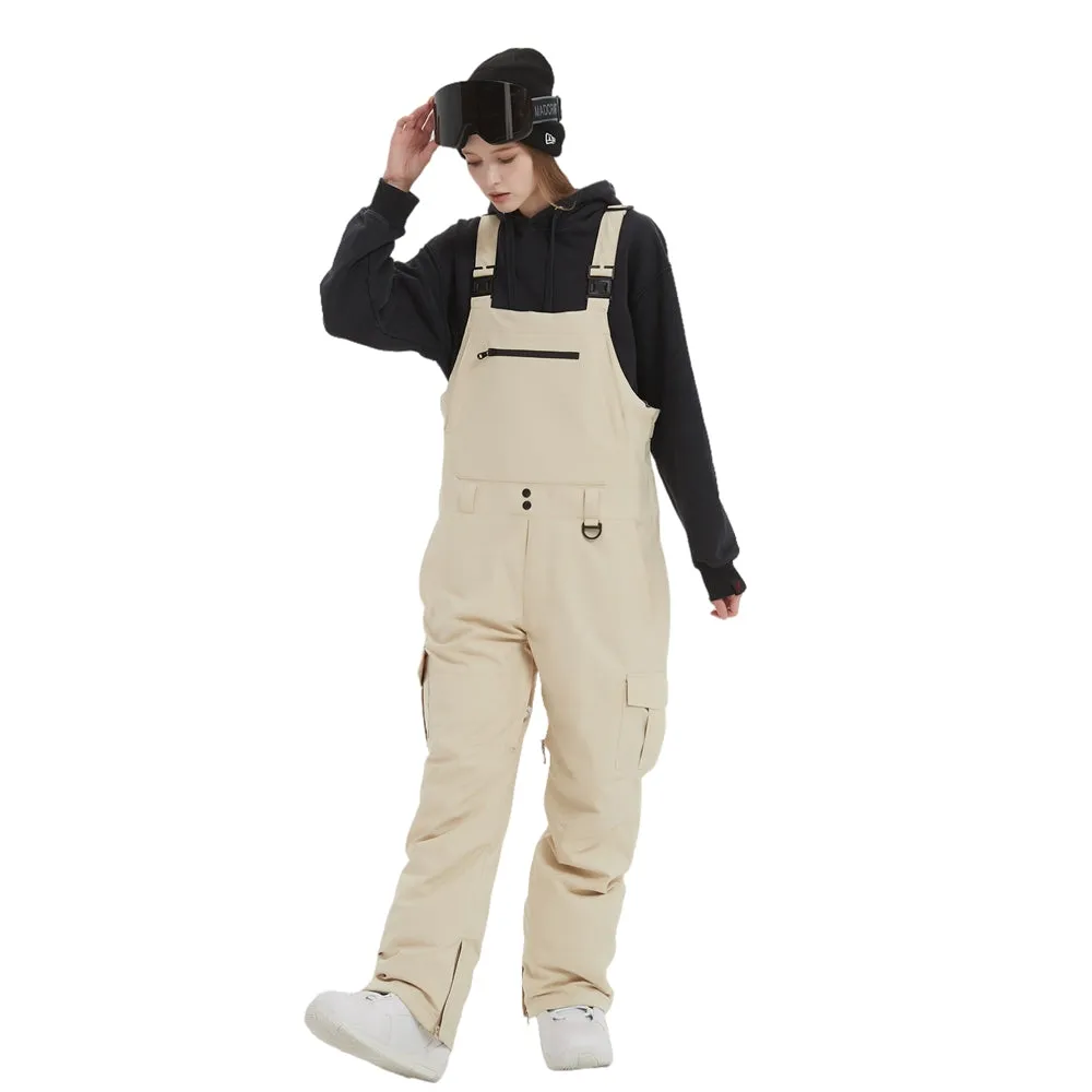 BUMDEEP Unisex Couple's Snow  Bib Pants