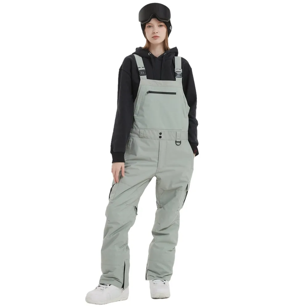 BUMDEEP Unisex Couple's Snow  Bib Pants