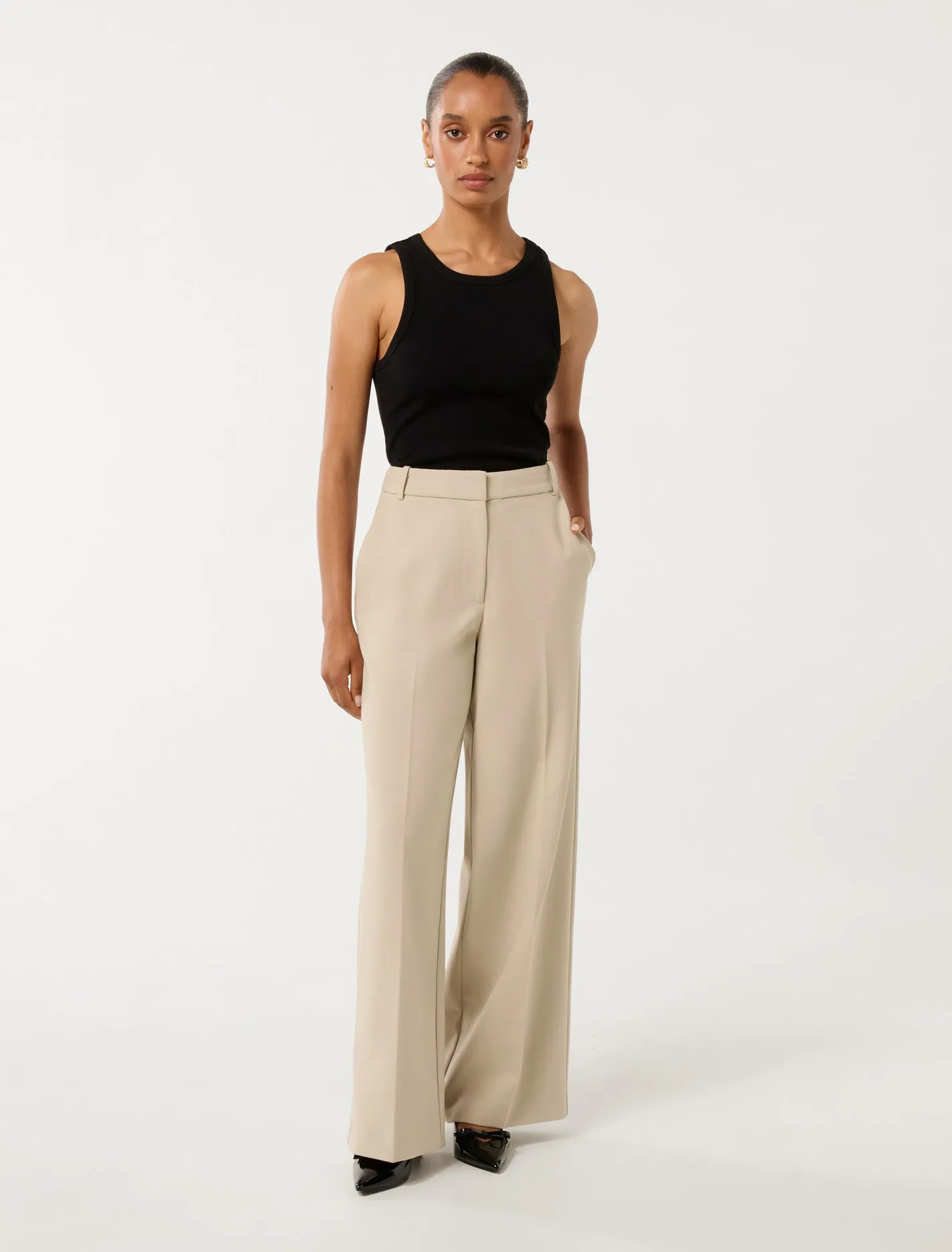 Cari Petite Straight Leg Pants