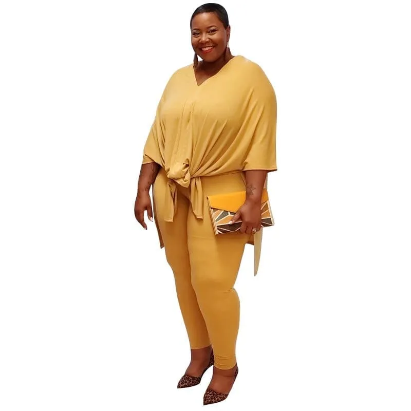 Casual Loose Two Piece,Women Plus Size Women Clothing