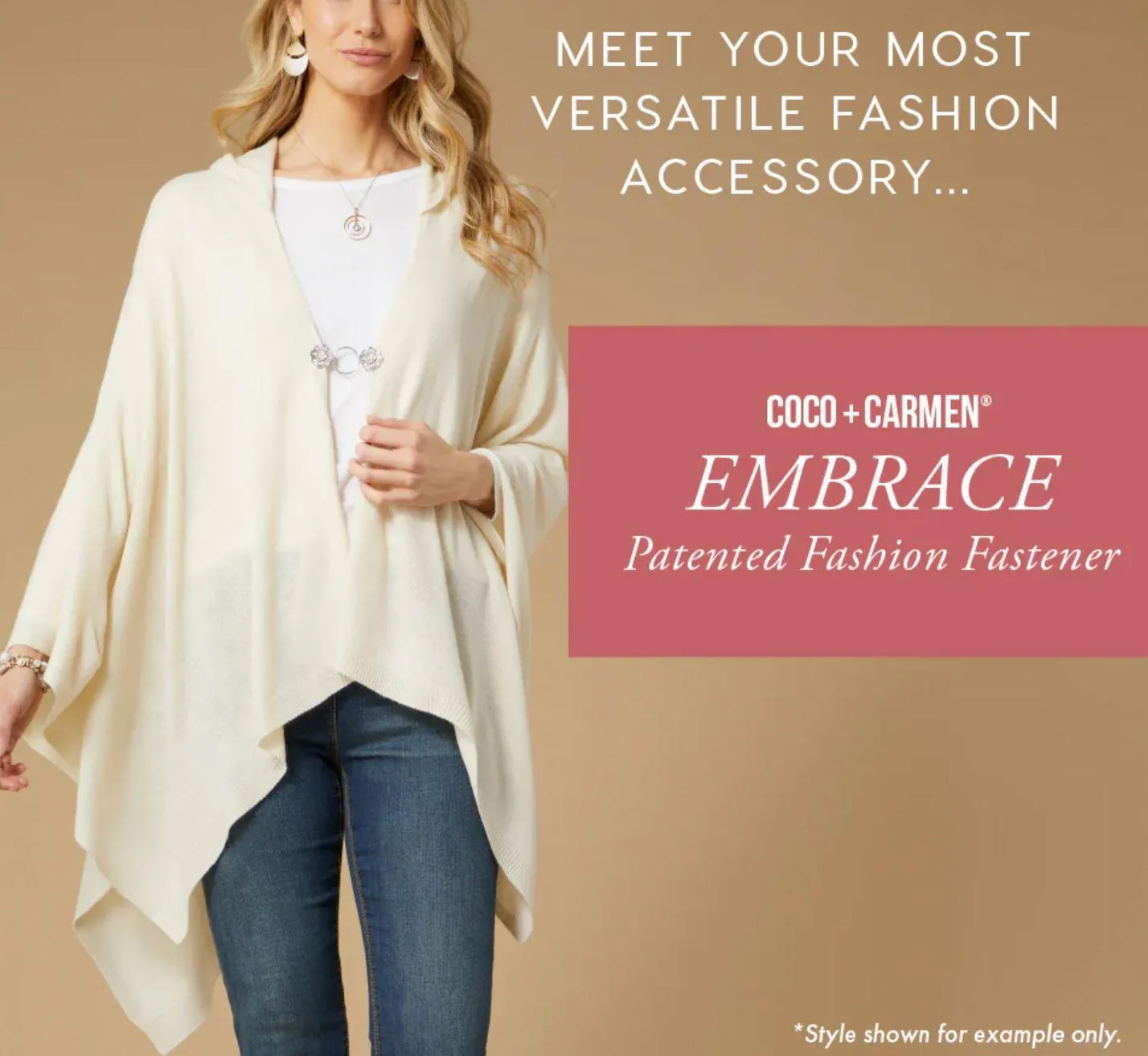 COCO   CARMEN Embrace Fashion Fastener