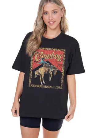 Cowboy Western Vintage Graphic Tee