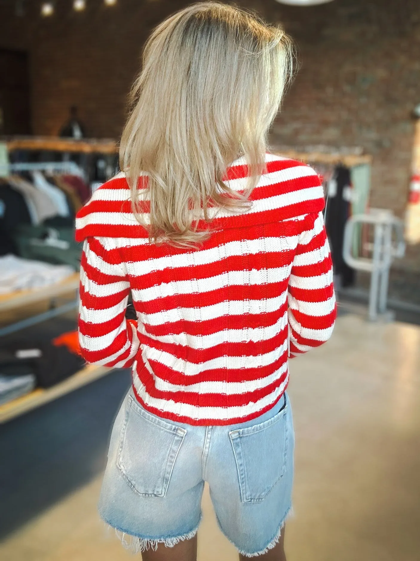Dex Polished Drama Cardigan