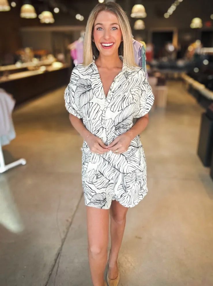 Elan Paradise Calling Romper