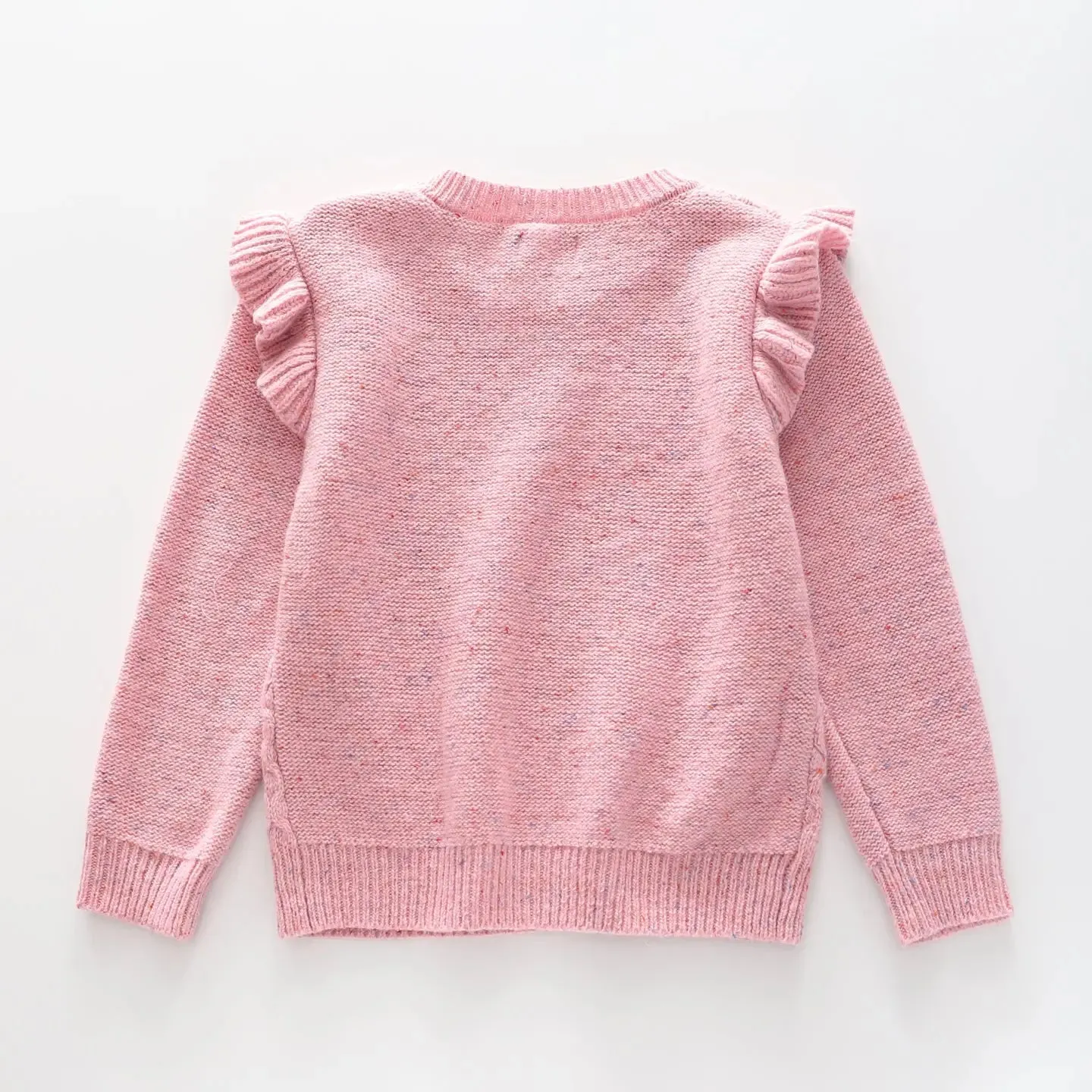 Girls' True Knit Pink Sweater