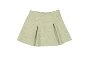 Green Wool Skirt