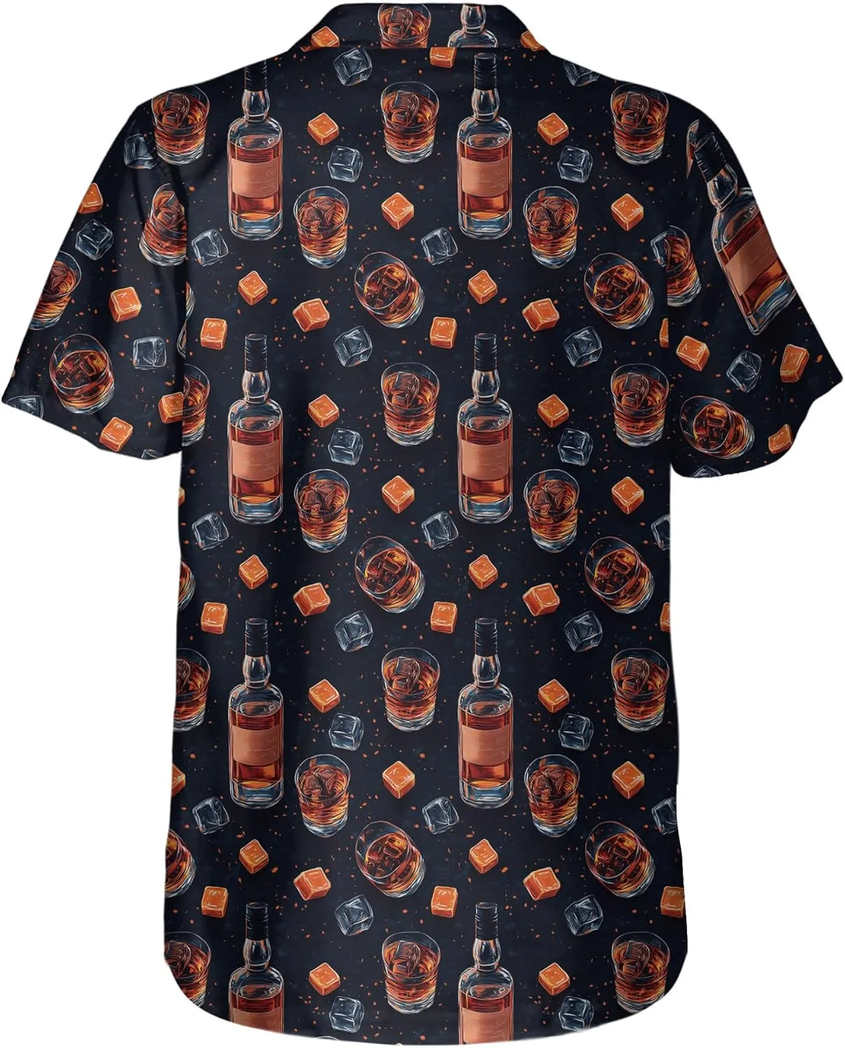 Hawaiian Shirt for Men Summer Funny Short Sleeve Aloha Button Down Shirts