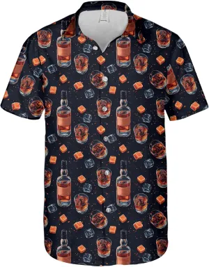 Hawaiian Shirt for Men Summer Funny Short Sleeve Aloha Button Down Shirts