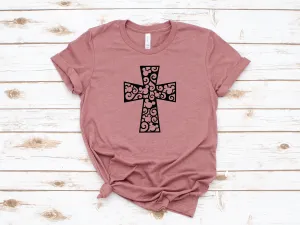 Hidden Mickey Inside Cross - Easter Disney Shirt -Faith - Love Mickey Mouse -Adult Unisex
