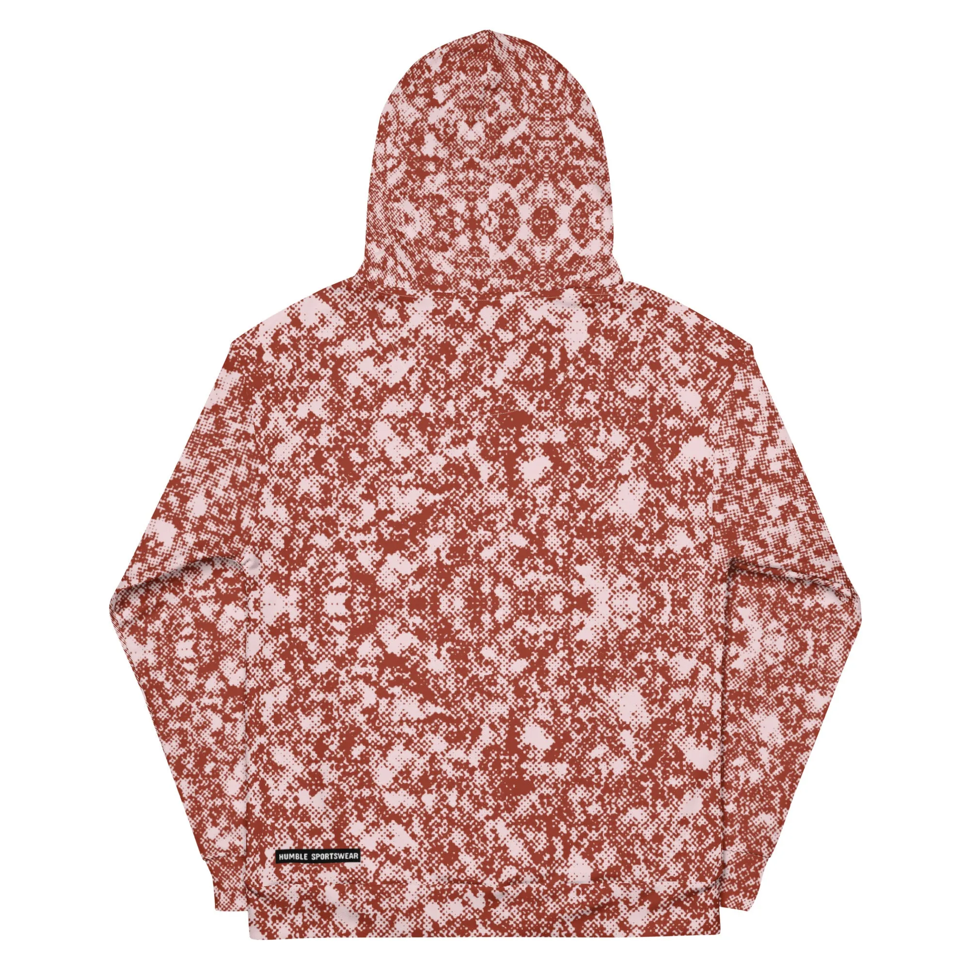 Humble Sportswear™ Rosy Red Relaxed Fit Hoodie