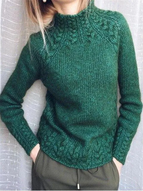 Ivyshape | Ann Relaxed and Timeless Winter Pullover