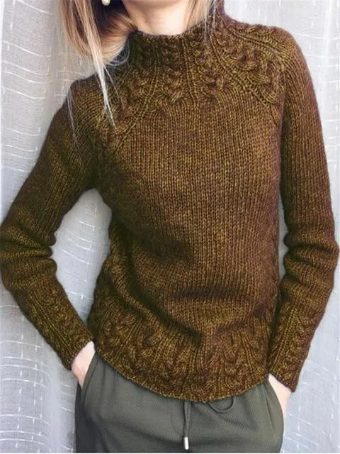 Ivyshape | Ann Relaxed and Timeless Winter Pullover