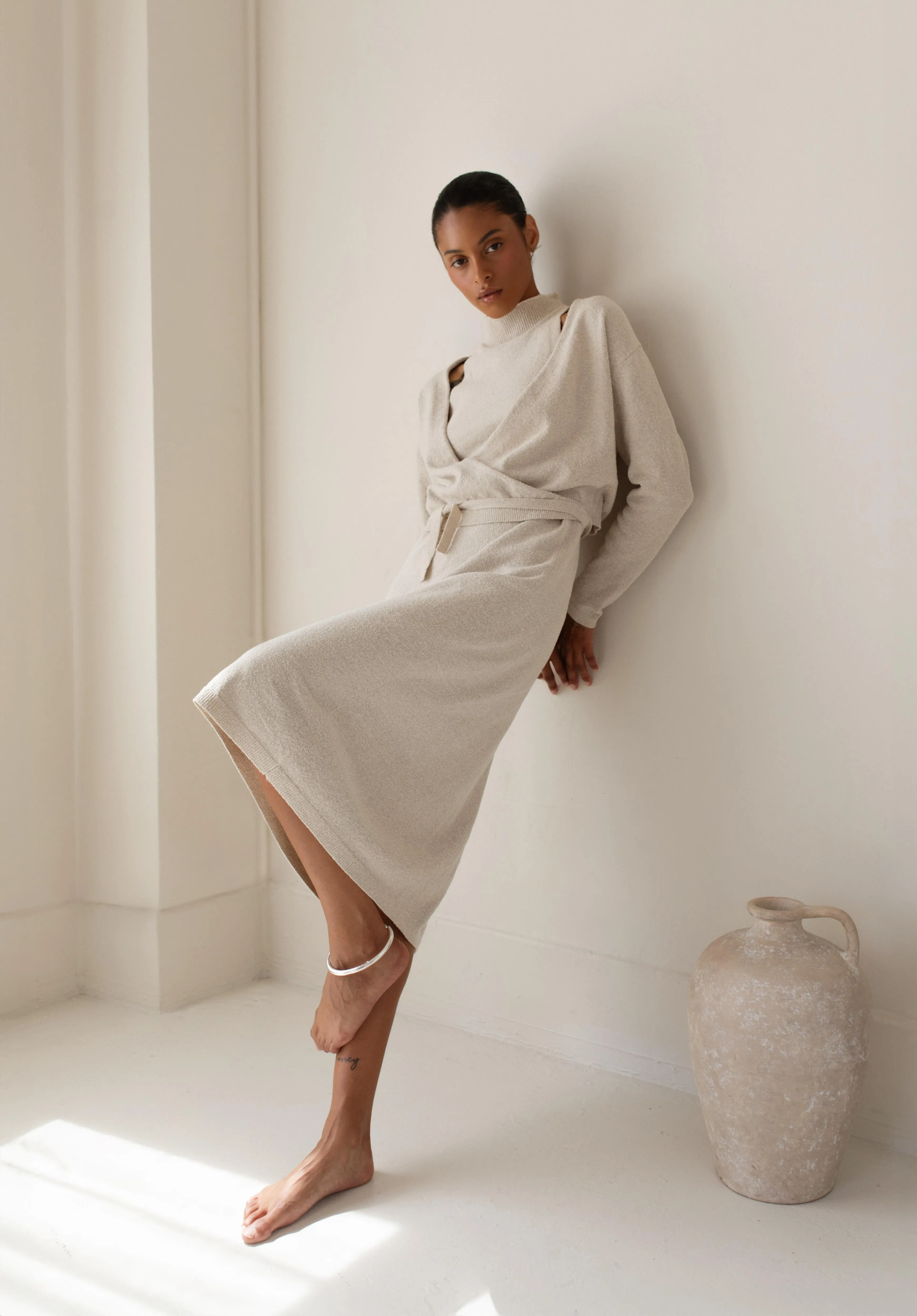 LANEY HALTER DRESS
