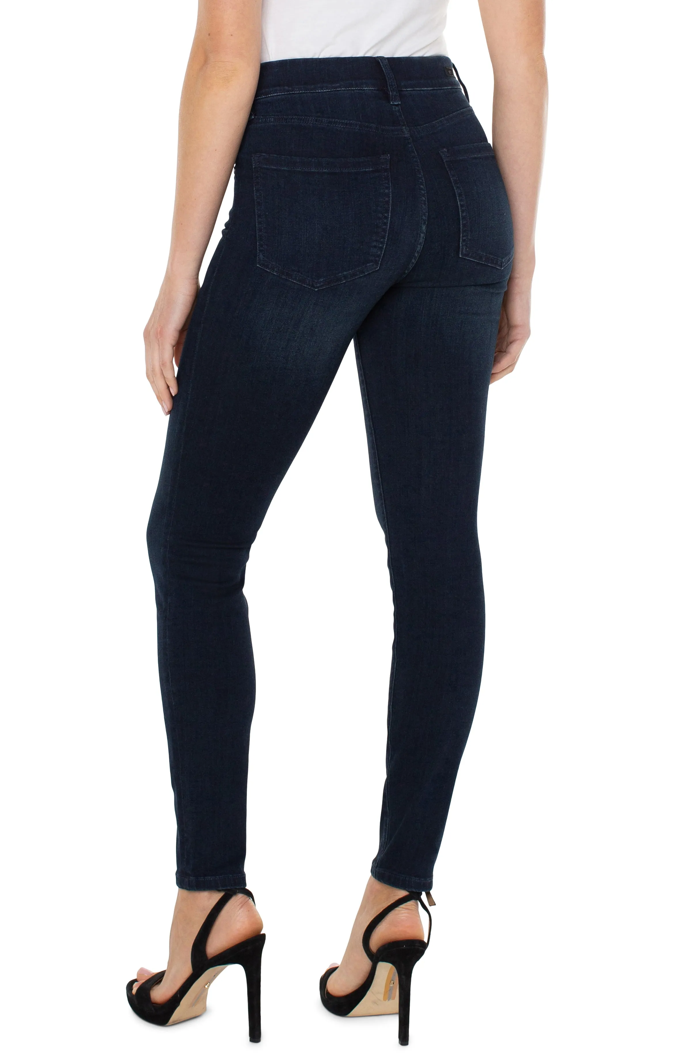 Liverpool Gia Glider Pull-On Skinny Ankle Jeans In Del Ray 30in
