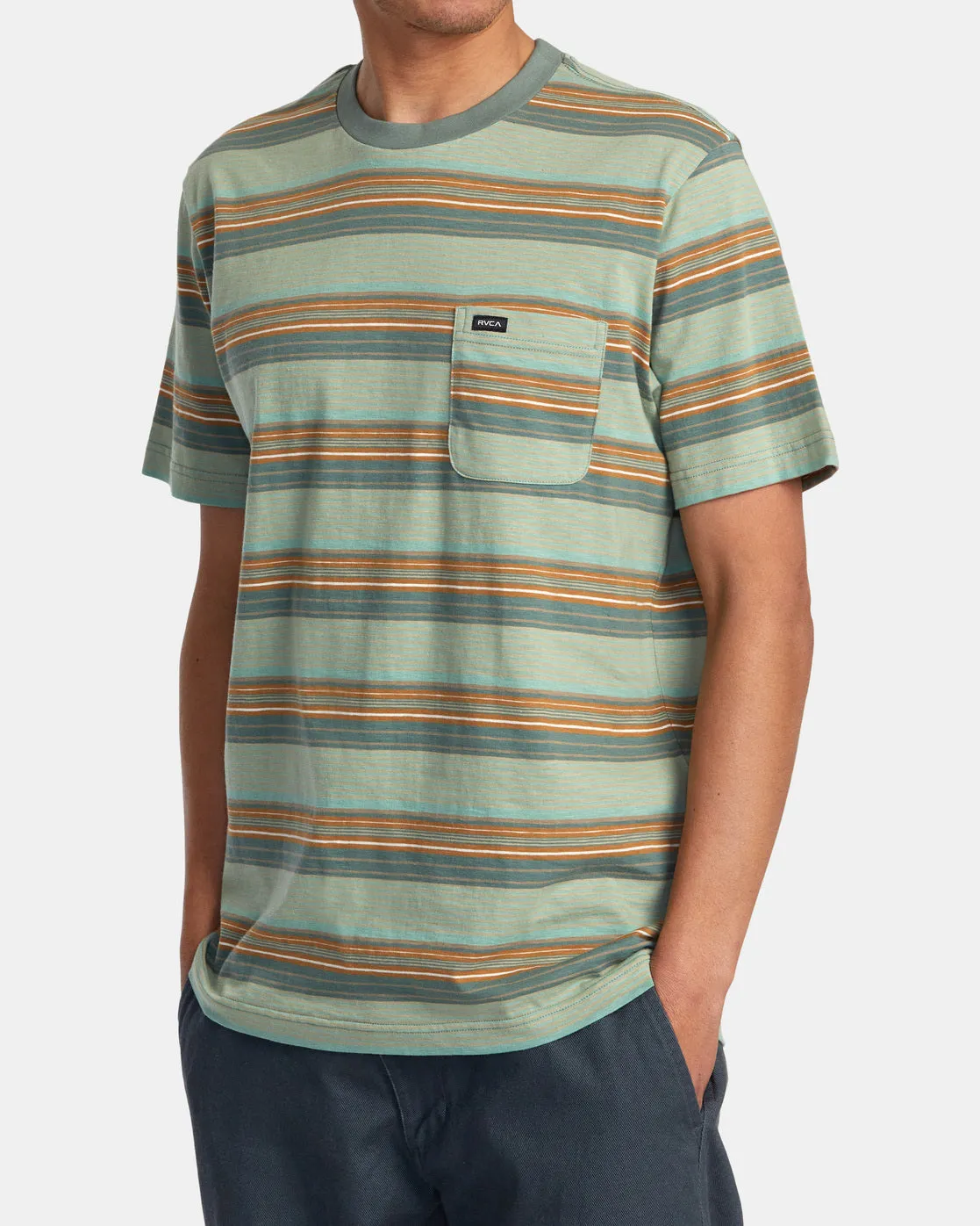 Magnolia Crew Short Sleeve Knit - Jade