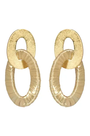Masa Link Earring - Ecru