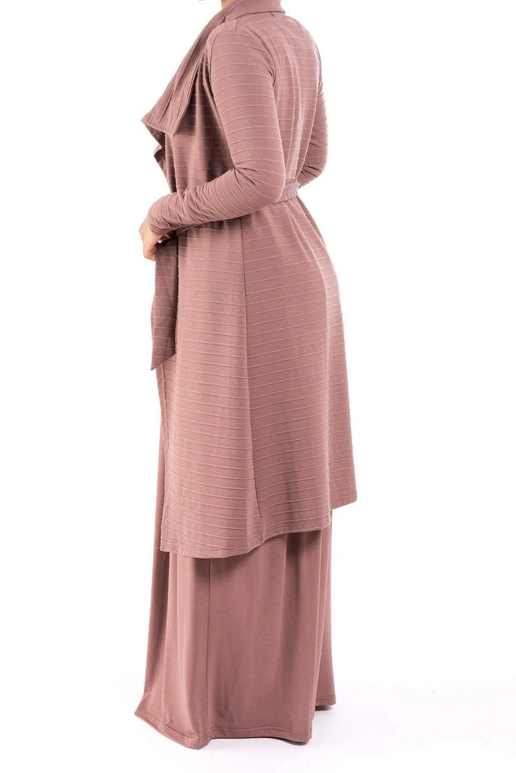 Mauve GRACEFUL cardigan