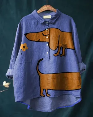 MAXINE - Dog Art Shirt
