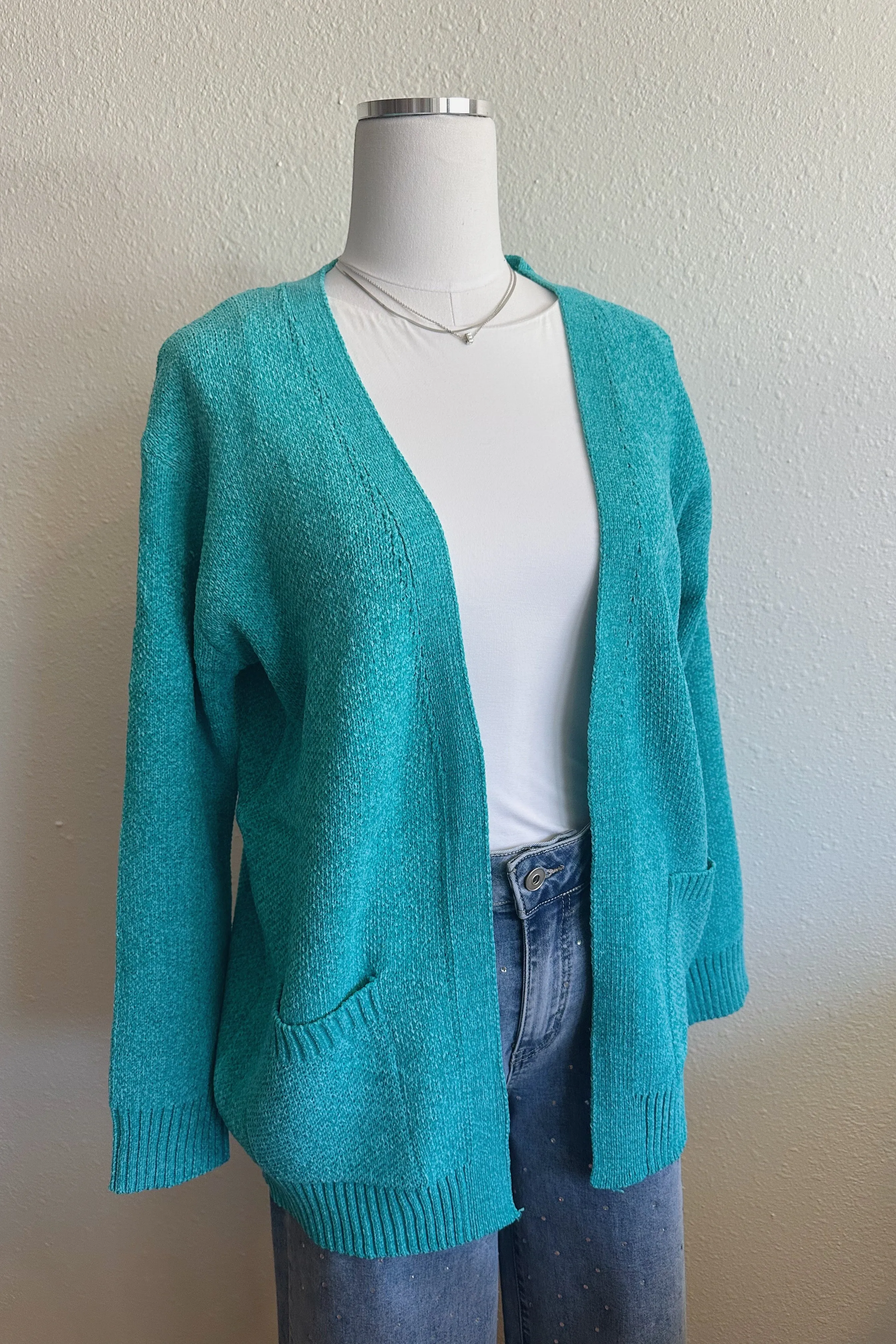 Melange Sweater Cardigan - Multiple Colors