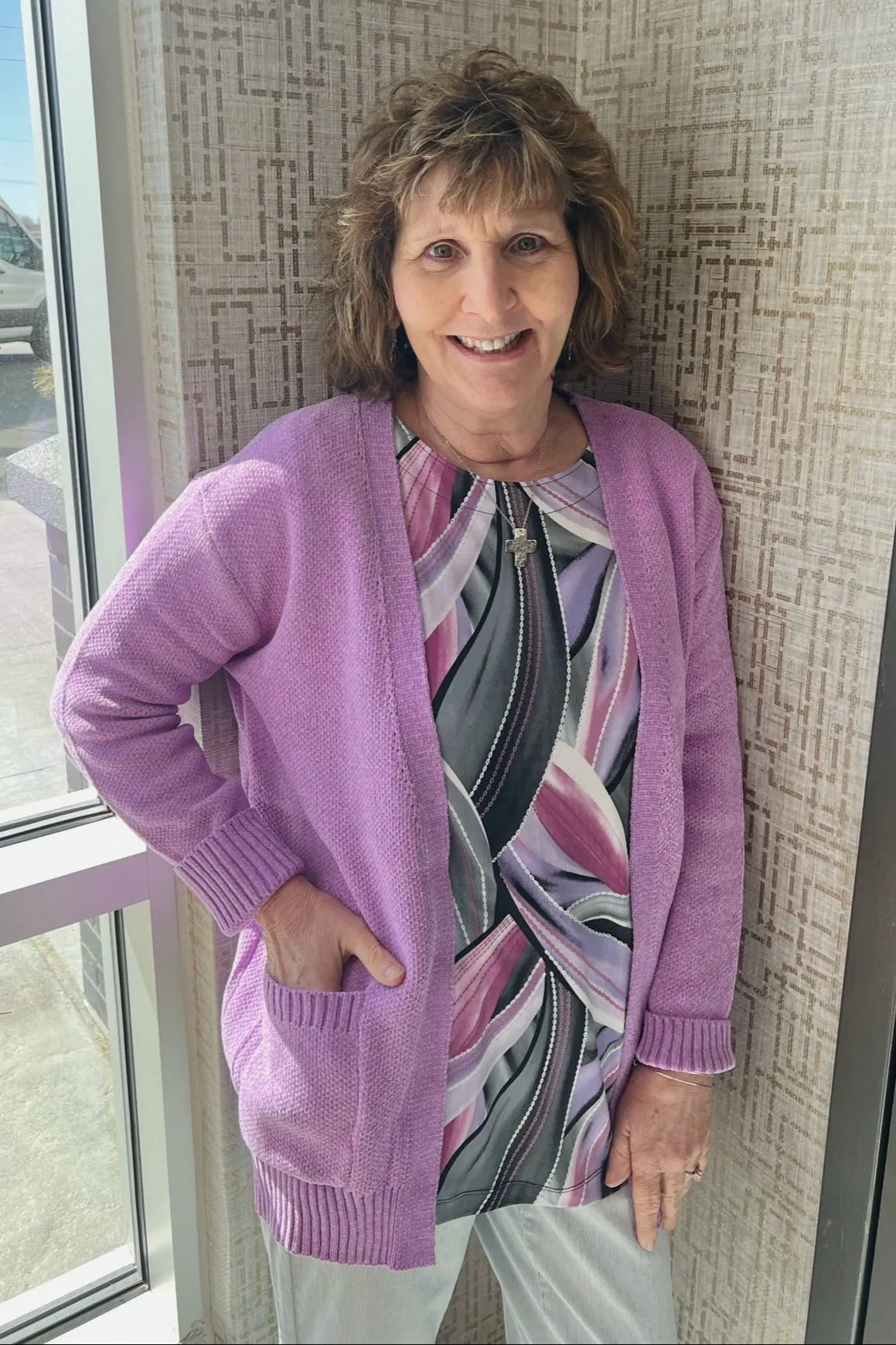 Melange Sweater Cardigan - Multiple Colors