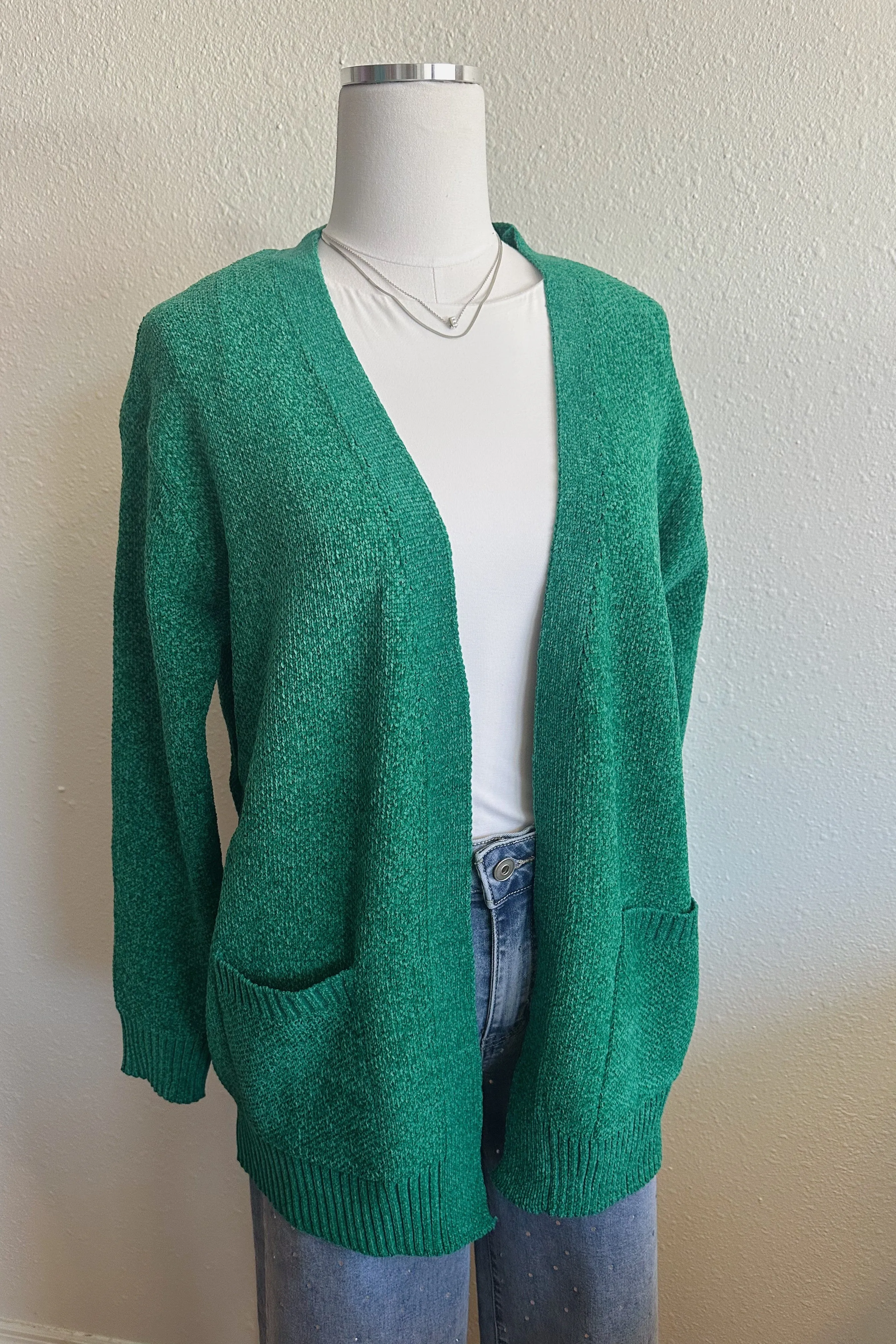 Melange Sweater Cardigan - Multiple Colors