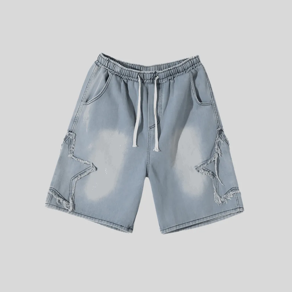 Men's Fashion All-match Straight Fifth Pants