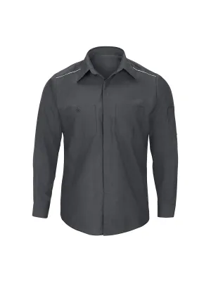 Men's Long Sleeve Pro Airflow Work Shirt - SP3A - Charcoal