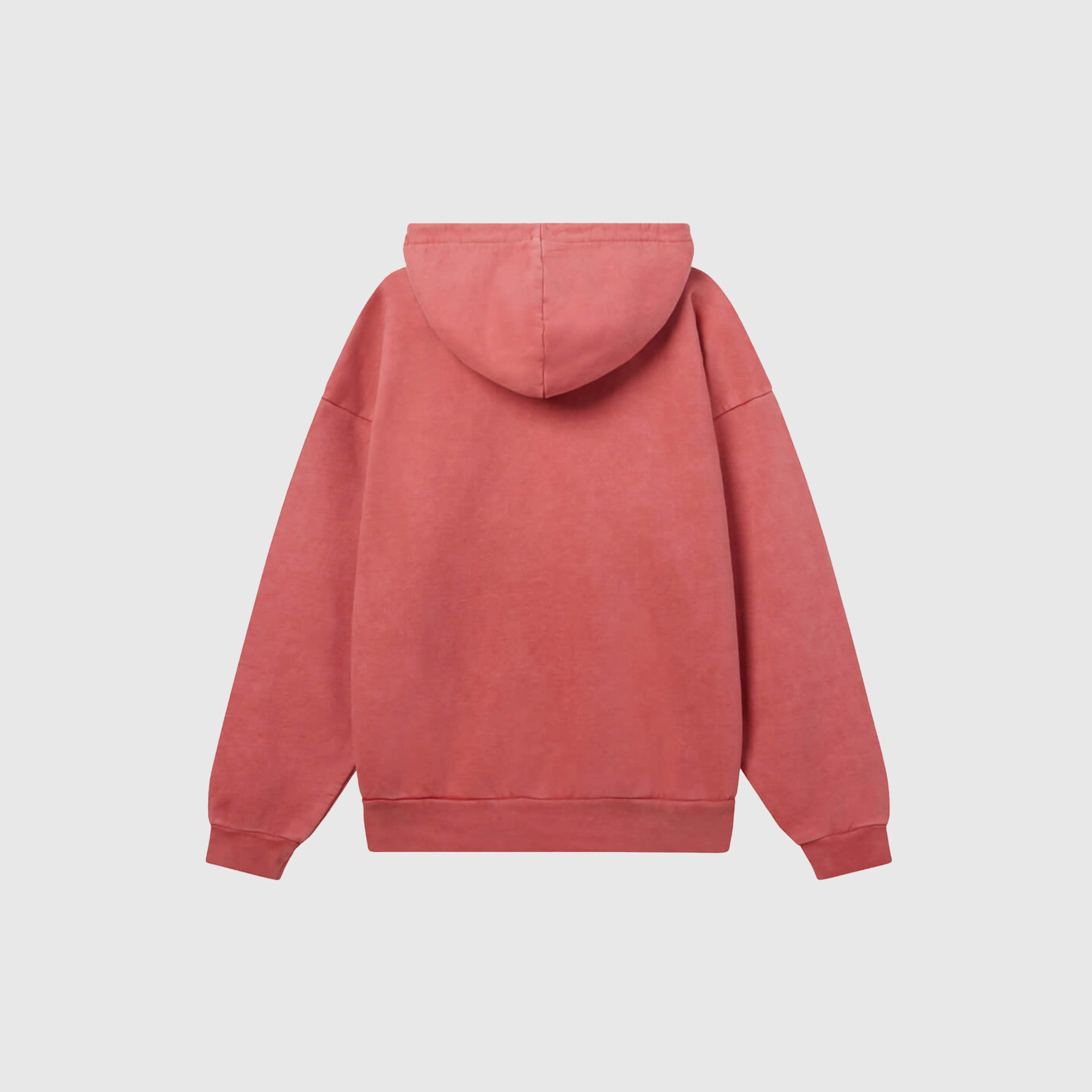 Obey Lowercase Pigment Hood - Pigment Mineral Red