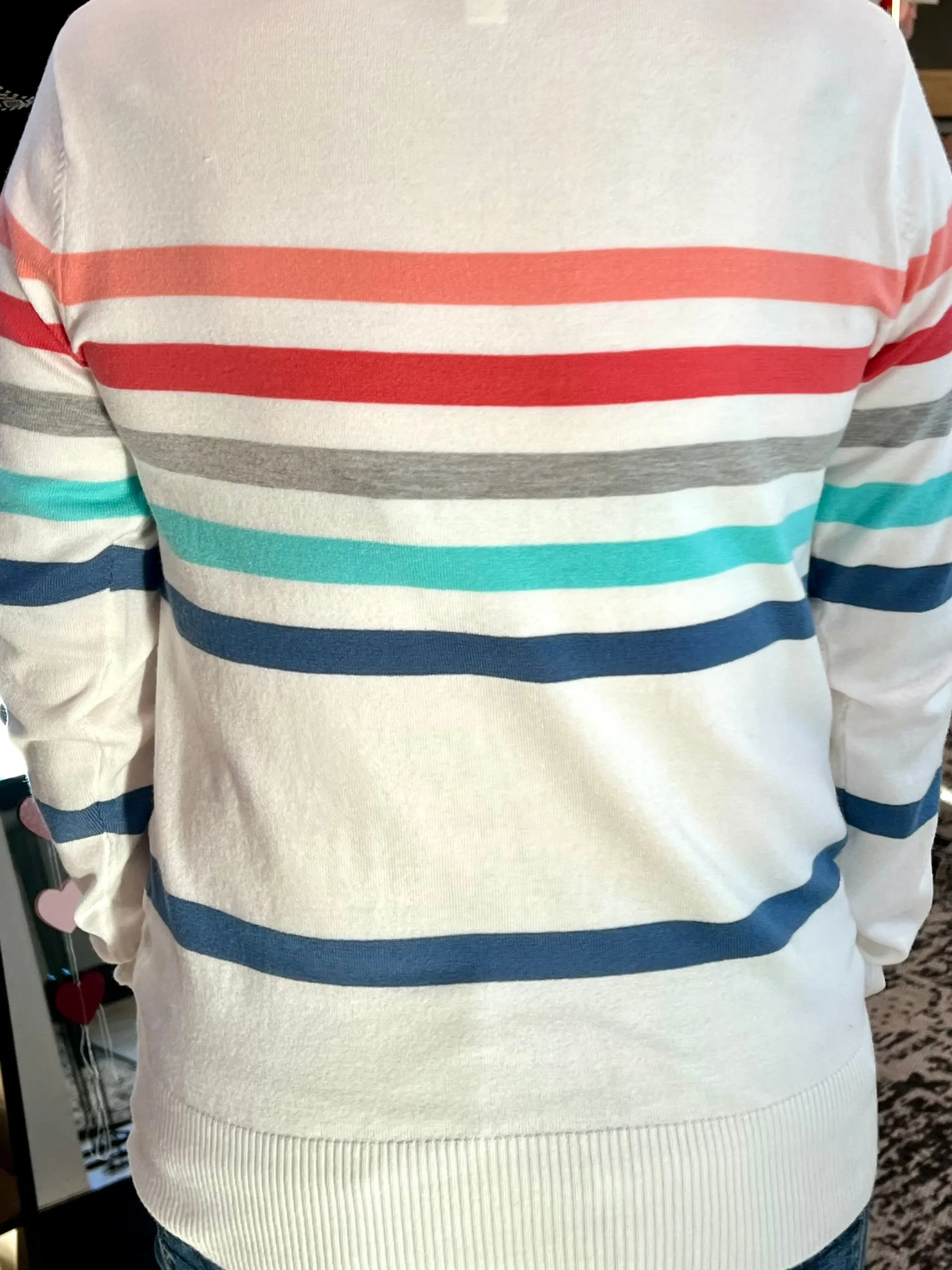 Olivia Multi-Striped Sweater