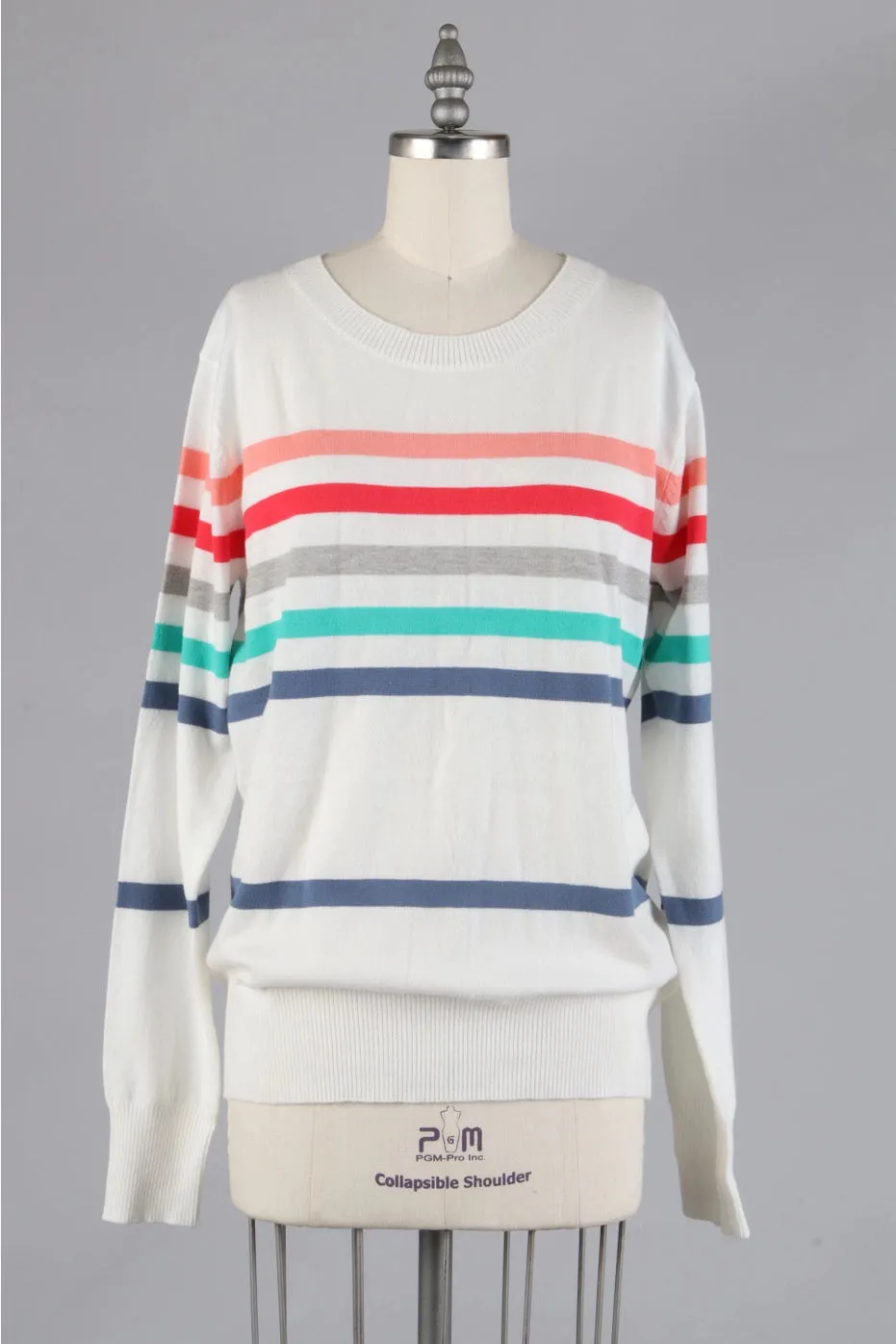 Olivia Multi-Striped Sweater