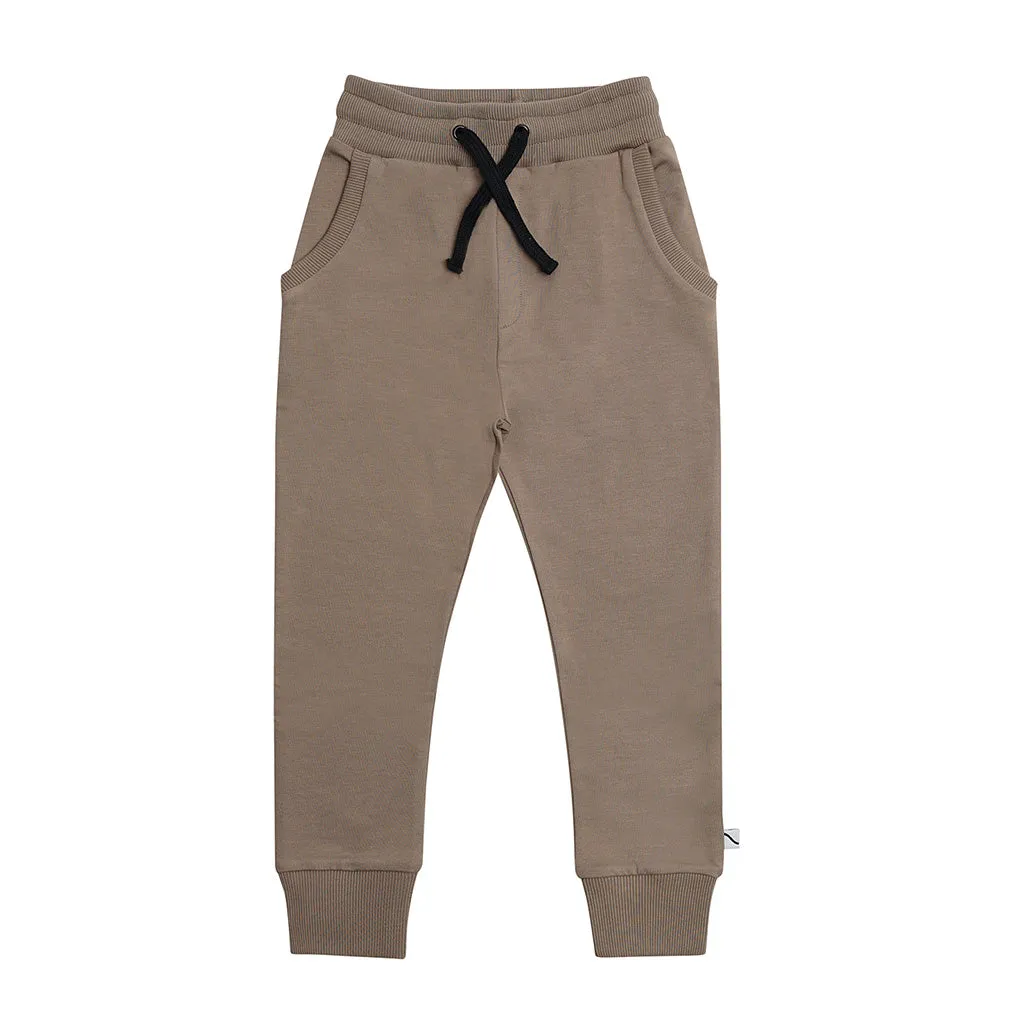 Pants Sweat Fossil Grey