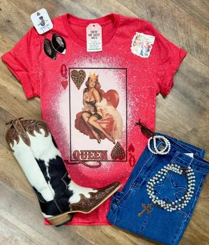 Queen of Hearts Tee
