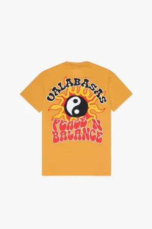 "ALL BALANCED" VINTAGE CITRUS TEE