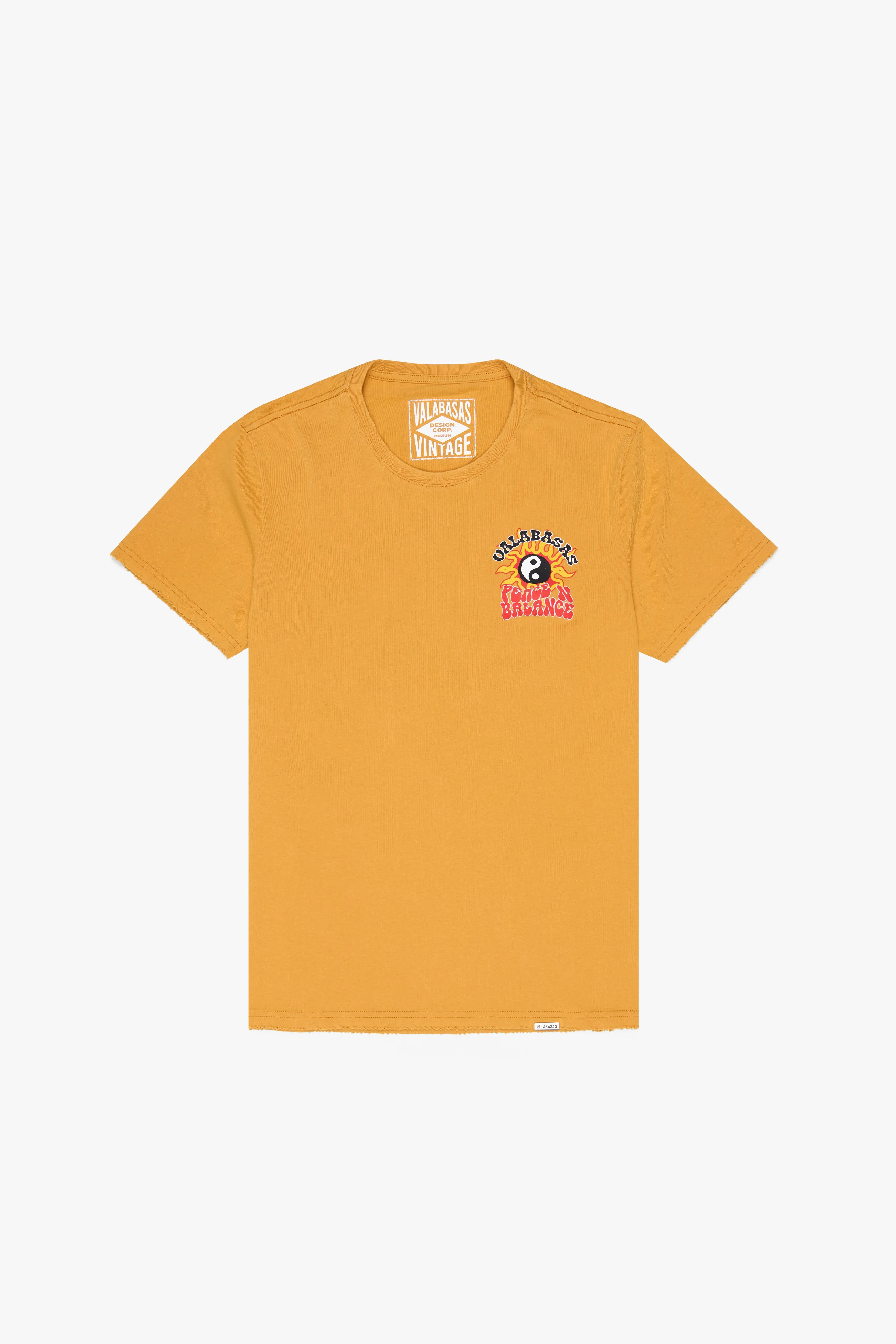 "ALL BALANCED" VINTAGE CITRUS TEE