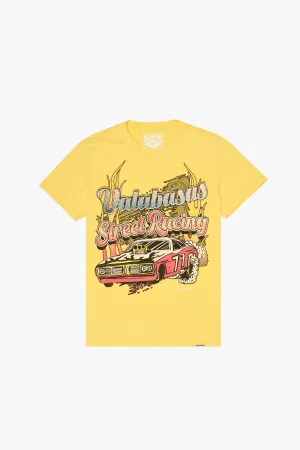 "CRUSH" VINTAGE LEMON YELLOW TEE