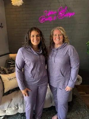Rachel Lounge Pants - Purple