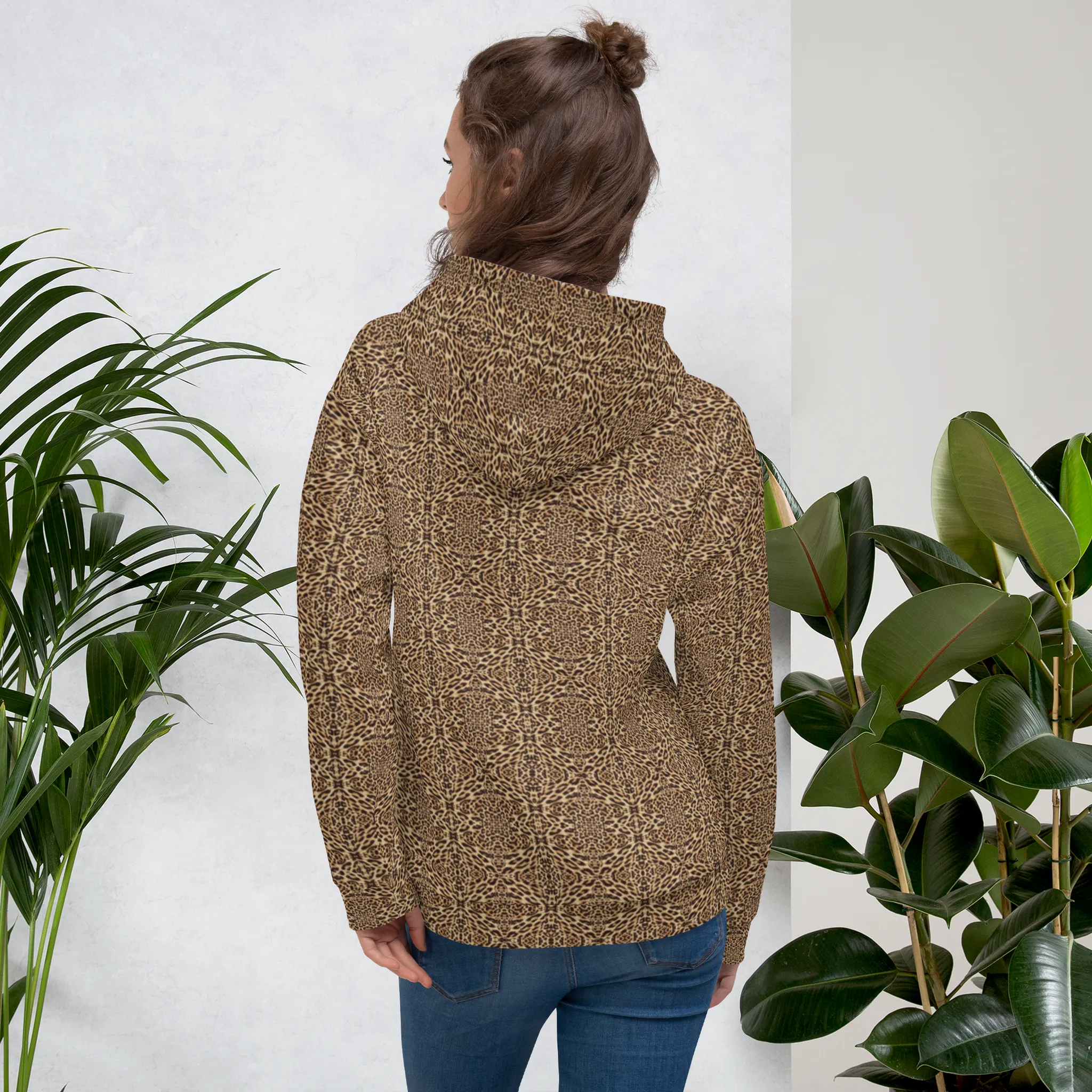 Recursia Contemplative Jaguar I Women's Hoodie