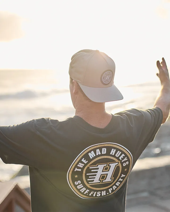 The Mad Hueys H Series Tee - Vintage Black
