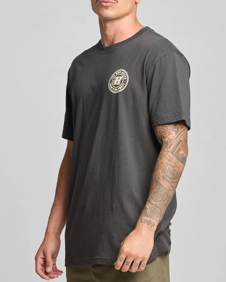 The Mad Hueys H Series Tee - Vintage Black