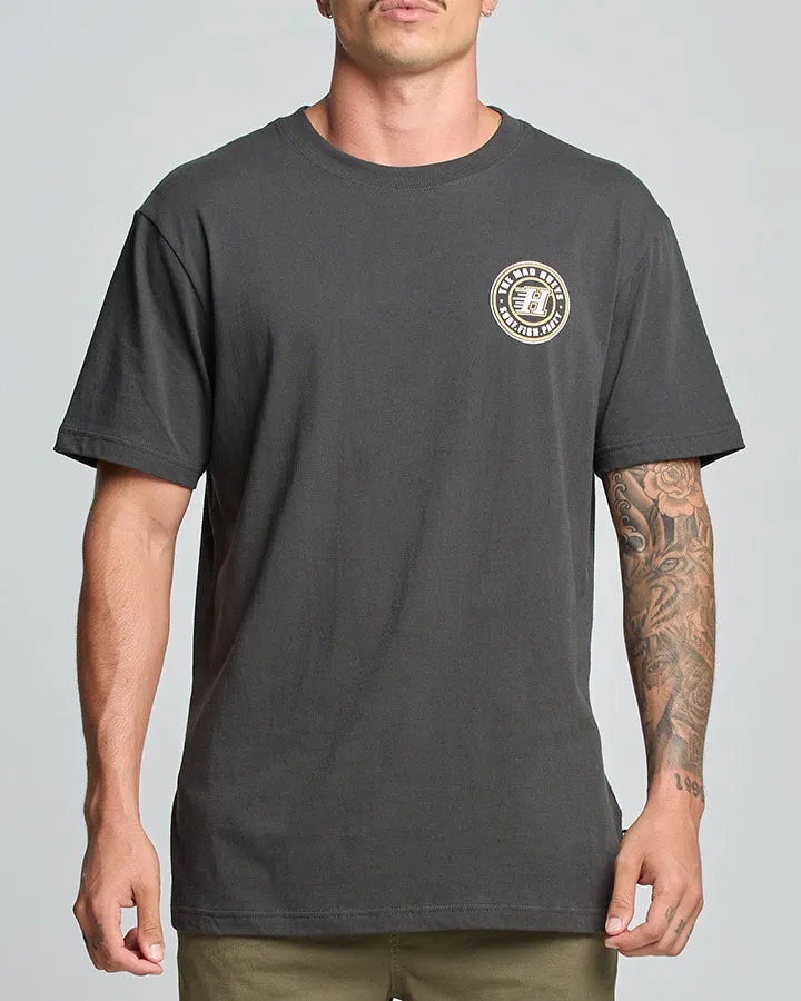 The Mad Hueys H Series Tee - Vintage Black
