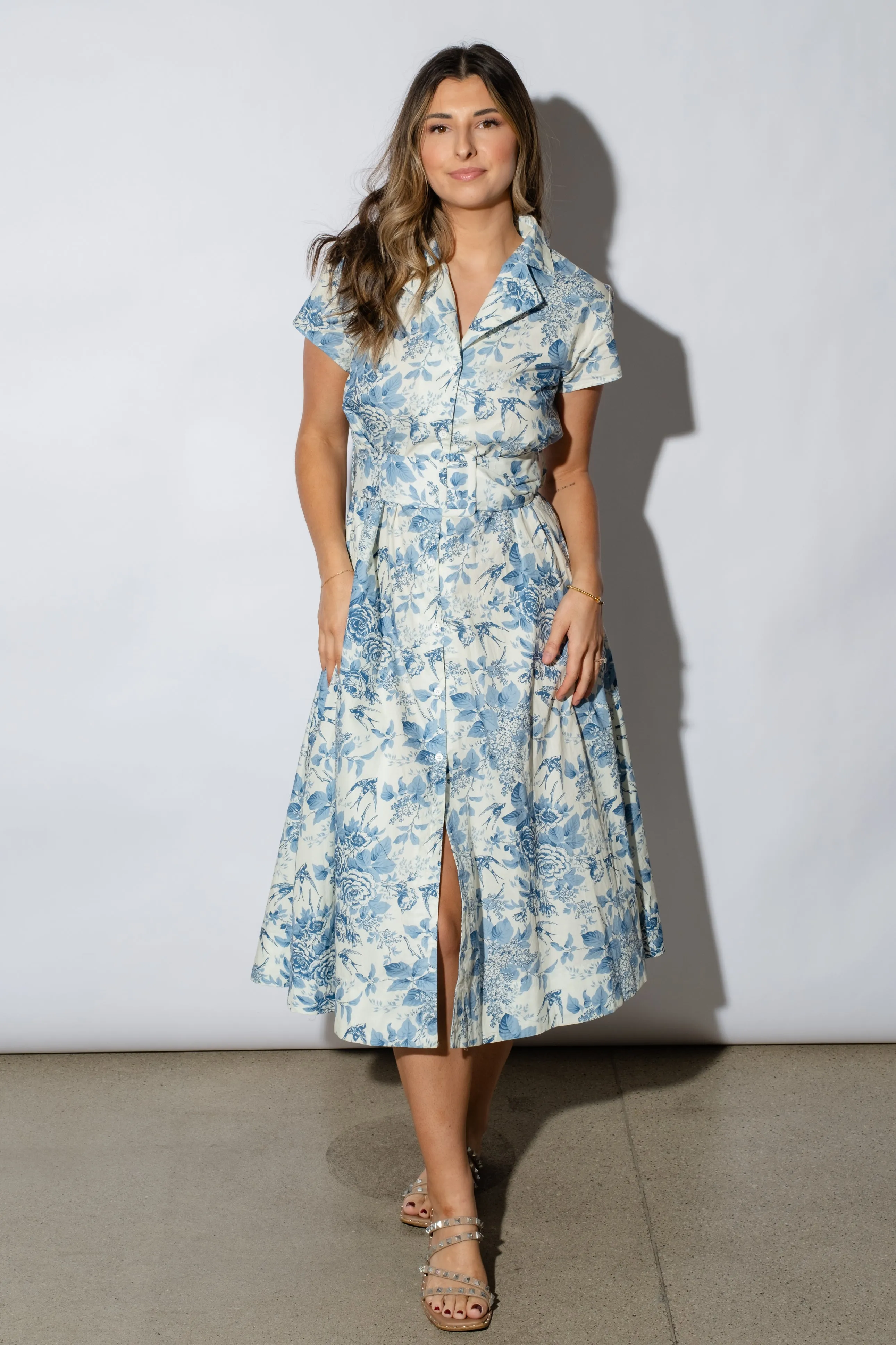 Trinity Floral Midi Dress