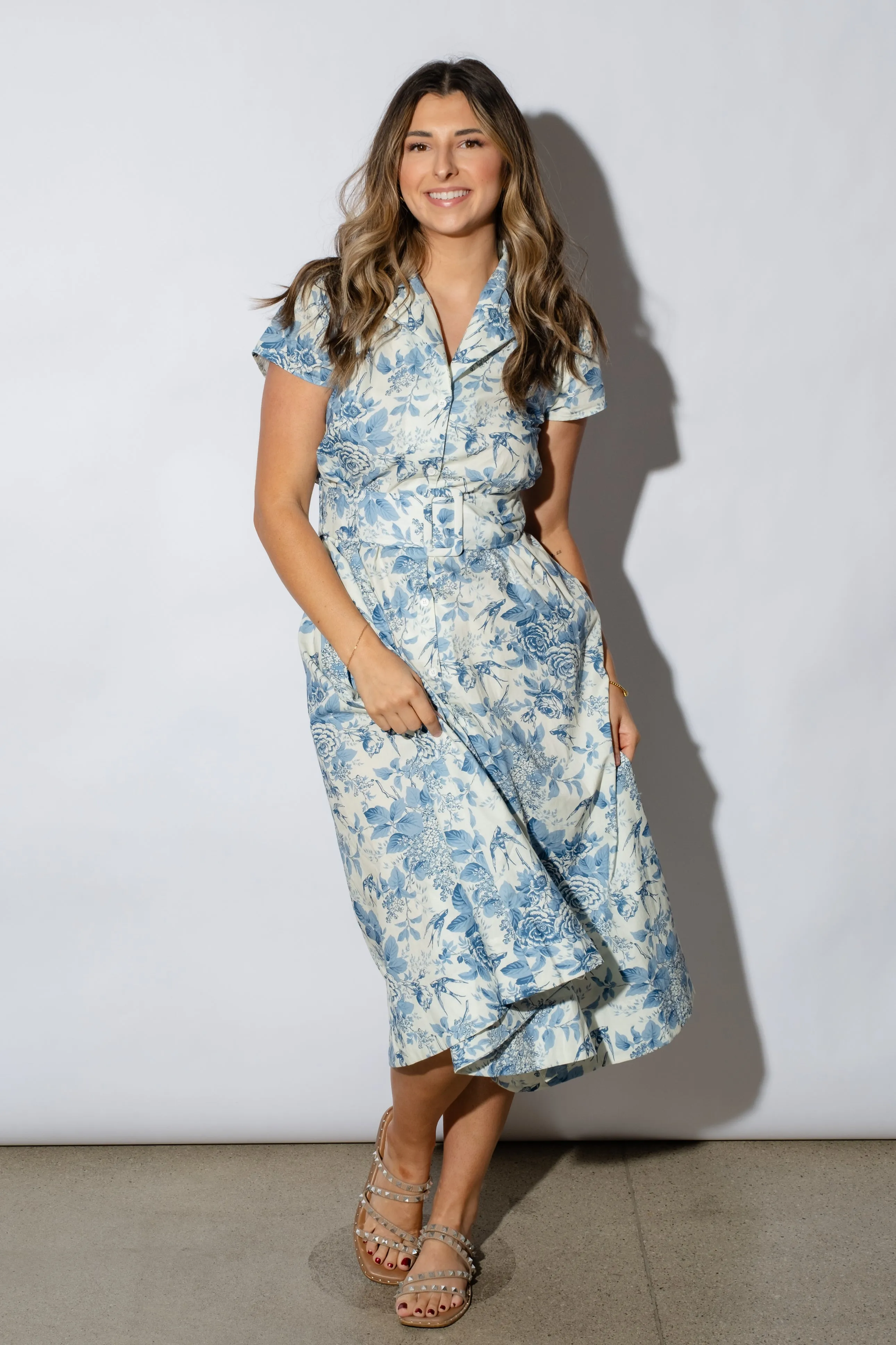 Trinity Floral Midi Dress