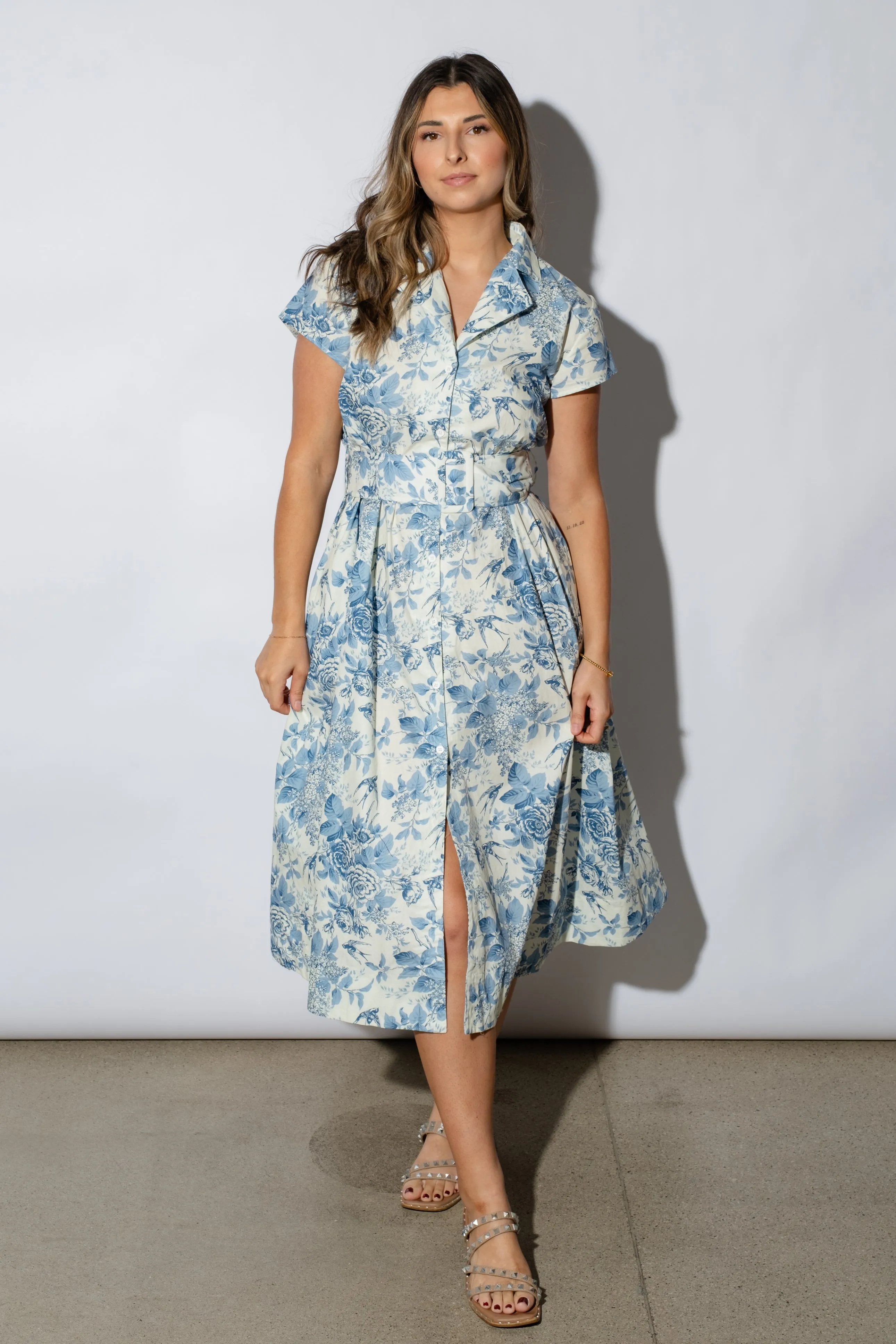 Trinity Floral Midi Dress